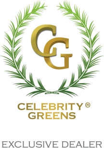 Celebrity Greens Exclusive Dealer Badge